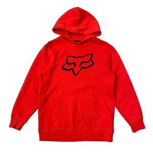 Fox Racing Fox Logo Hoodie Sweatshirt Women's S Y2K Skater